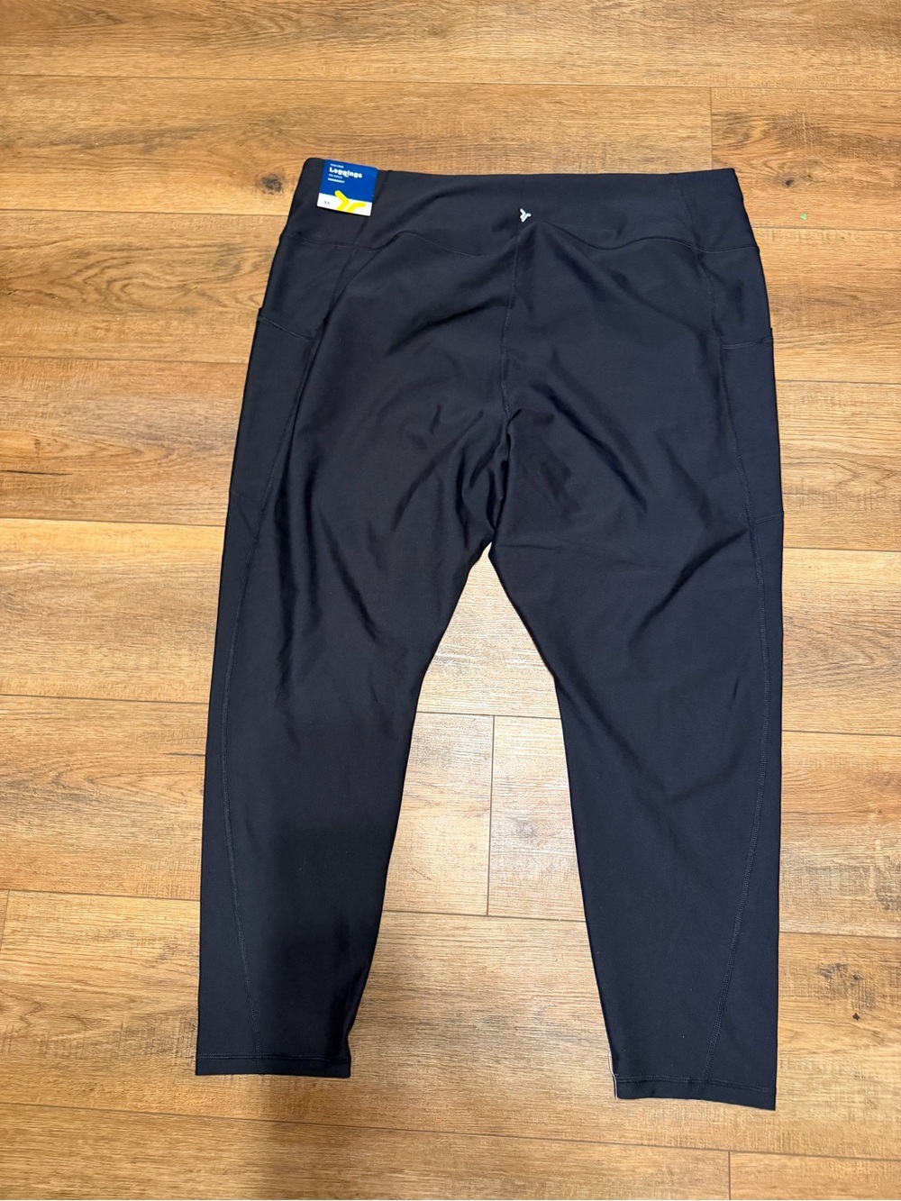 Nwt women’s Black Active Leggings old navy powersoft 3X - Picture 4 of 4